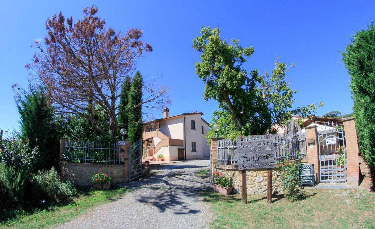 Agriturismo San Leone Volterra Bagian luar foto