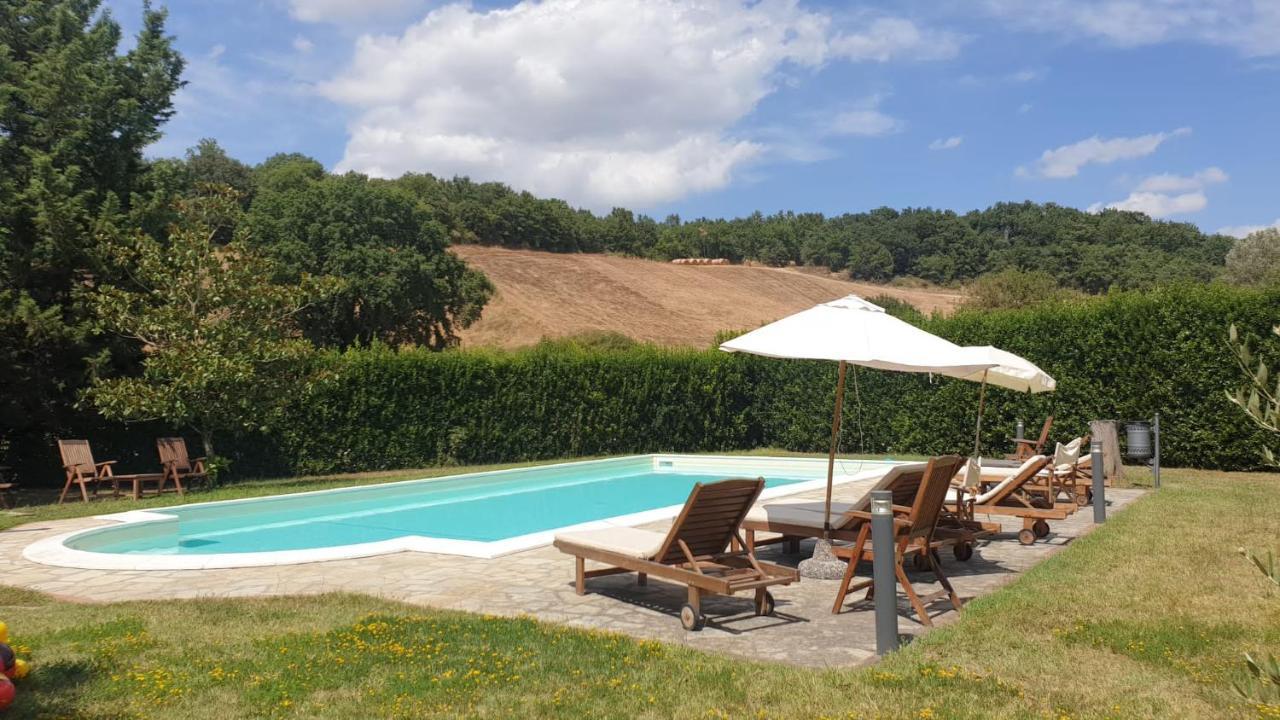 Agriturismo San Leone Volterra Bagian luar foto