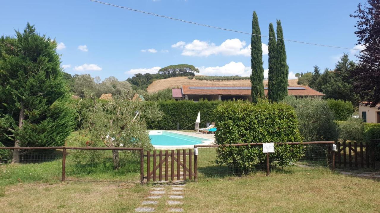Agriturismo San Leone Volterra Bagian luar foto