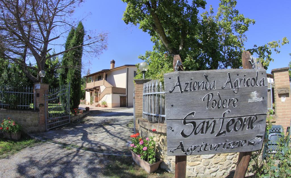 Agriturismo San Leone Volterra Bagian luar foto